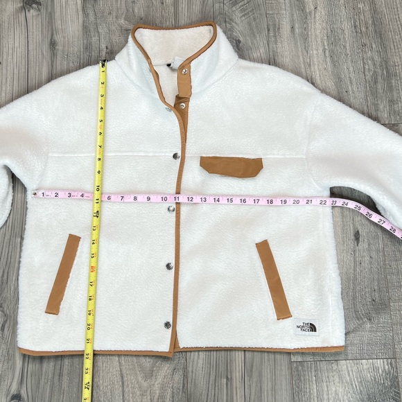 The North Face Cragmont Fleece Jacket Size Medium in Vintage White Kelp Tan - Picture 5 of 15
